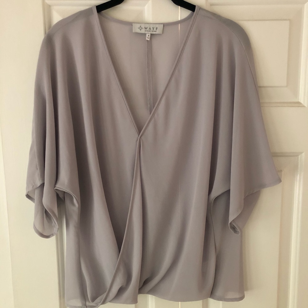 Wayf Grey Shirt